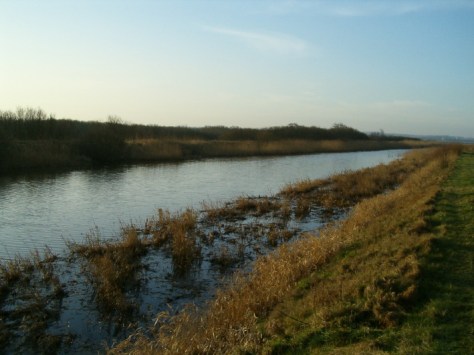- Et view ud over det barske vestjyske landskab