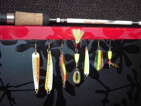 - Put and Take-guf. Bemærk omfanget af gule og hvide farver