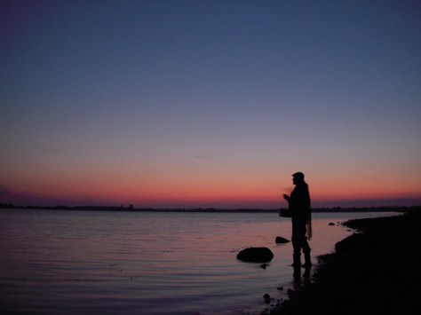 - Bøgedals fluestang gik som et pendul, men lige lidt hjalp det :-(