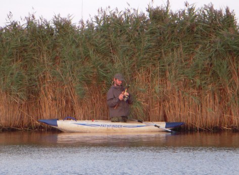 - Jari i aktion fra den fikse gummi-kajak (arkivfoto, ULFISK.com)