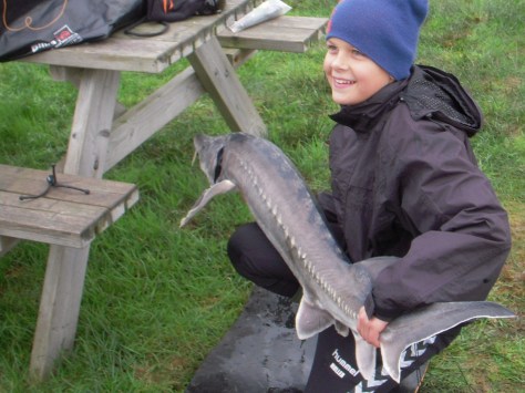 - Han glemmer vist ikke foreløbigt sin første nærkontakt med størene....