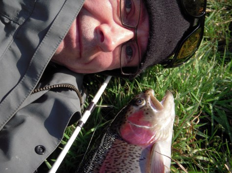 - Hygge på den solbeskinnede brink... :-)