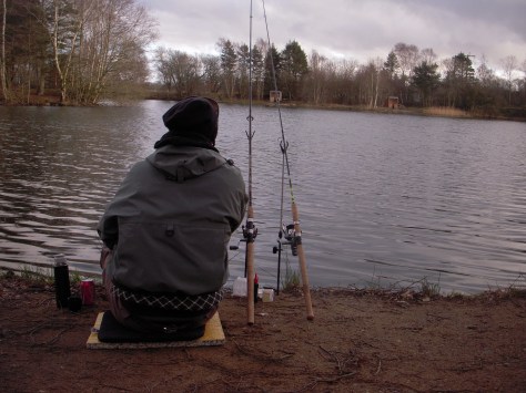 - Kaffen, colaen, stængerne, bait'en og Nordahl selv var max klar! - Men hvor var størene?