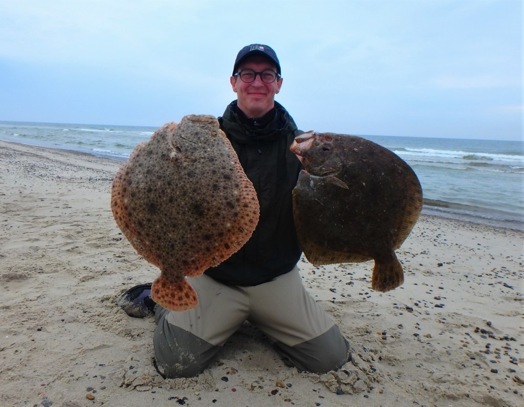 - Inden for bare en halv time måtte Peter tumle med disse to tunge trunter :-)